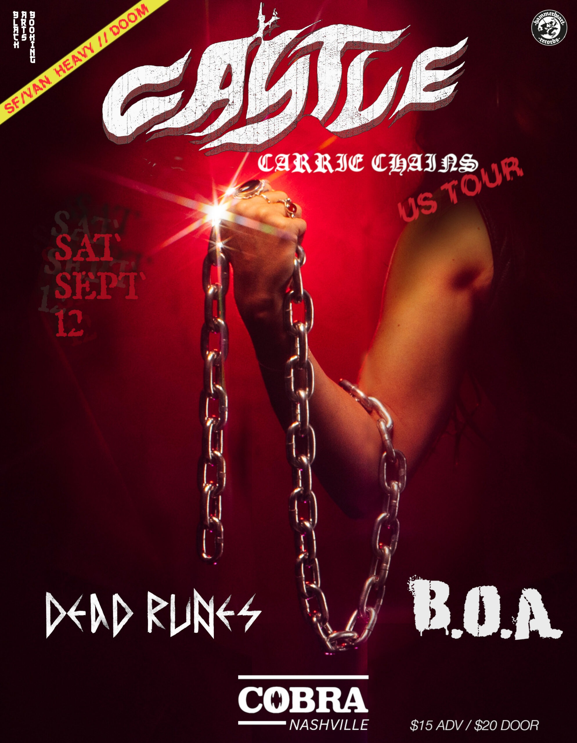 Venue: CASTLE | Dead Runes | B.O.A.