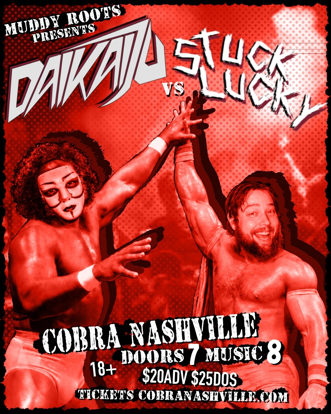 Venue: DAIKAIJU vs STUCK LUCKY