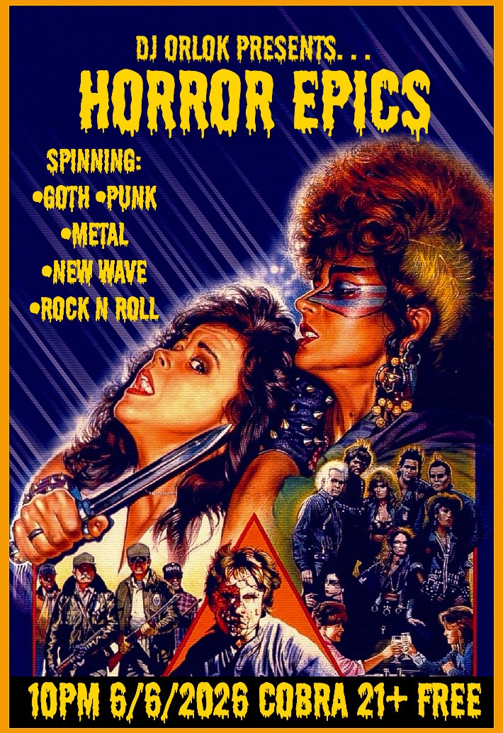 Front Bar: DJ Orlok presents HORROR EPICS